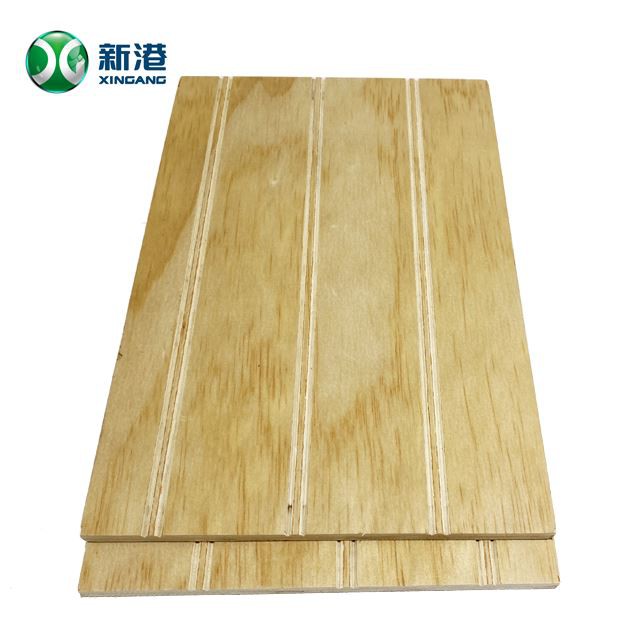Pine Face Tongue&Groove Waterproof Plywood Commerical Plywood Timber