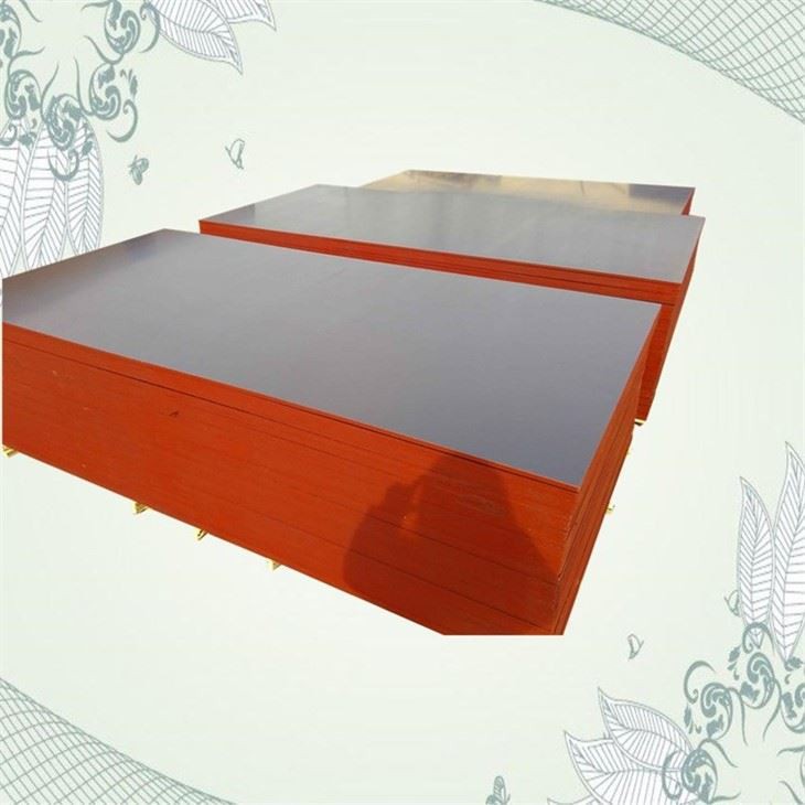 Poplar Brown Film Faced Plywood 15mm 18mm Finger Joint Core 3 Times Usage