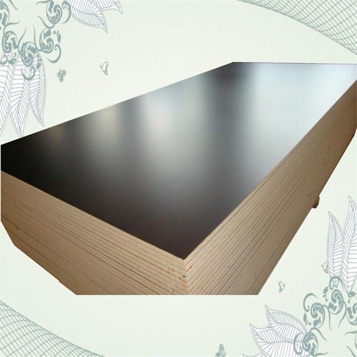 Poplar Brown Film Faced Plywood 15mm 18mm Finger Joint Core 3 Times Usage