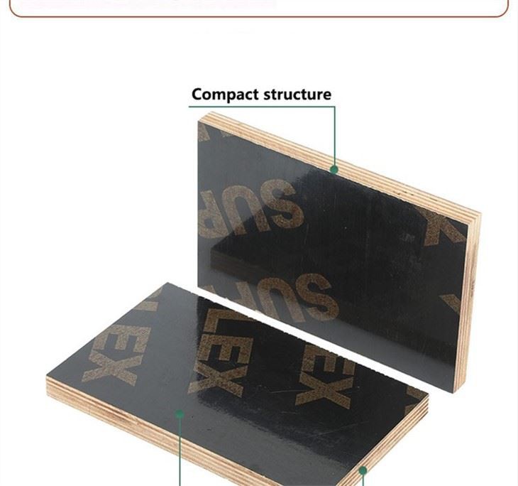 Recycle Used 12MM 15MM 18MM Factory Directly Concrete Formwork 1220x2440mm Film Faced Plywood Marine Plywood Linyi Factory