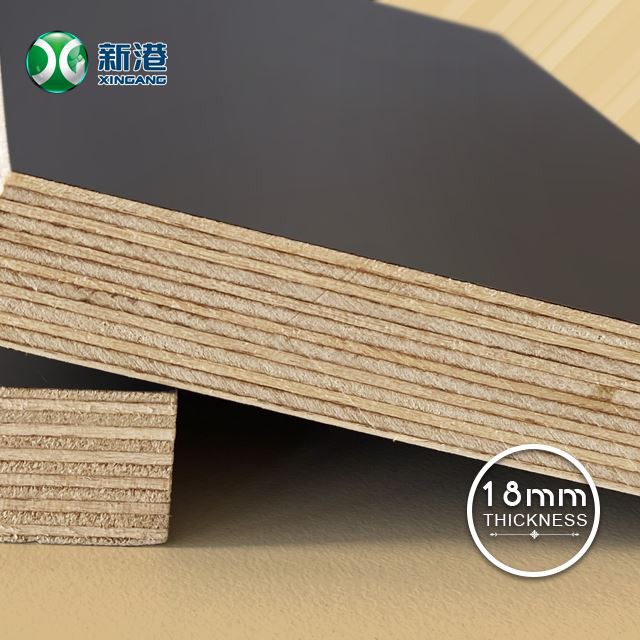 Red Film Faced Plywood Poplar Core Hardwood Core Birch Core