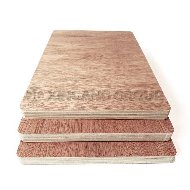 9mm Resistant To Deformation Wood Grain Bintangor Plywood For Packing