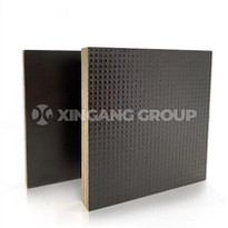 15mm 18mm Wiremesh Film Faced Plywood Anti-slip Black Film Faced Plywood For Floor