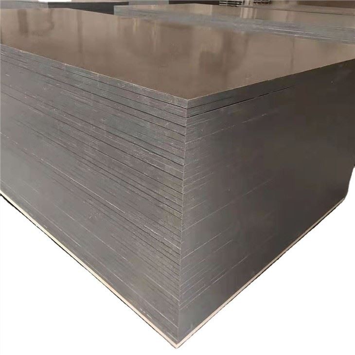 Two Time Hot Press 24mmmm Film Faced Shuttering Formwork Plywood For Construction Use