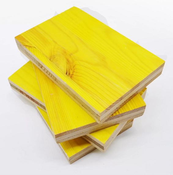 Waterproof 3-ply 21MM 27MM Yellow Spruce Pine Fir Shuttering Concrete Formwork Panel