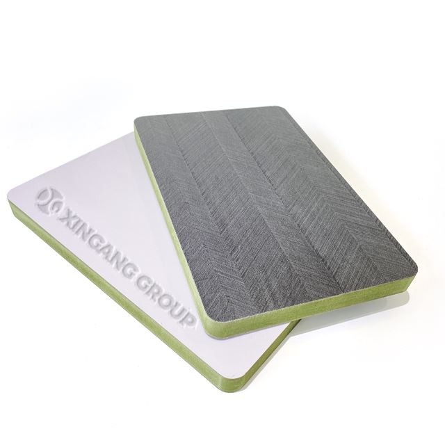 High Strength Waterproof Green MDF Board With Fireproof Paper For Furniture