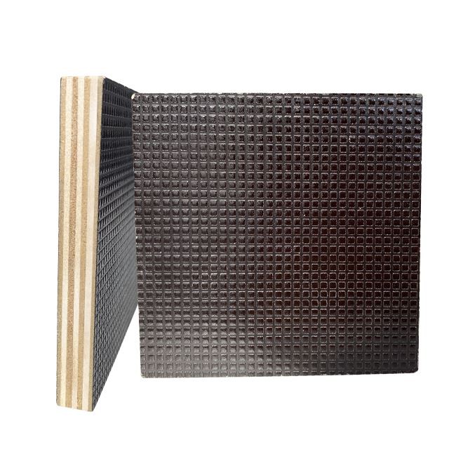 Wiremesh And Hexagon Anti-slip Film Faced Plywood