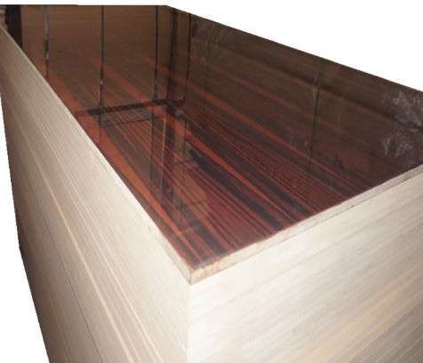 Wood Grain Laminated Melamine Mdf