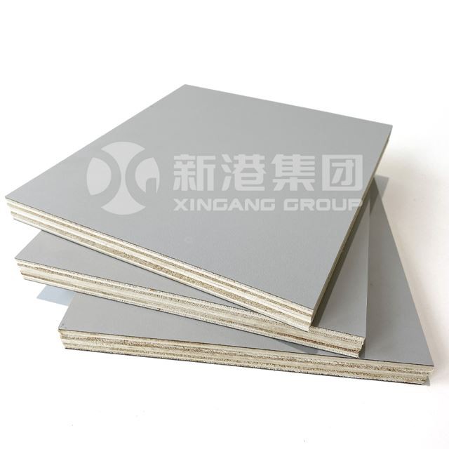 Xingang White Melamine Faced Plywood / Coloured Melamine Plywood