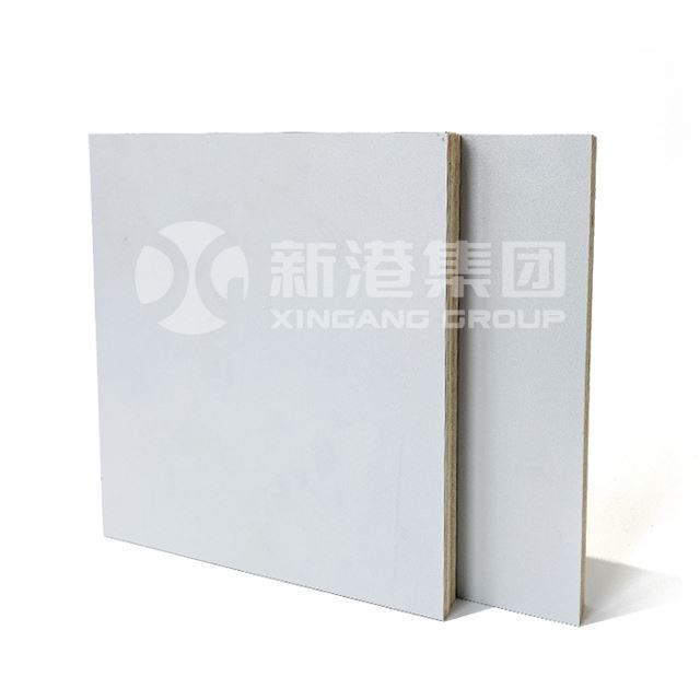 Xingang White Melamine Faced Plywood / Coloured Melamine Plywood