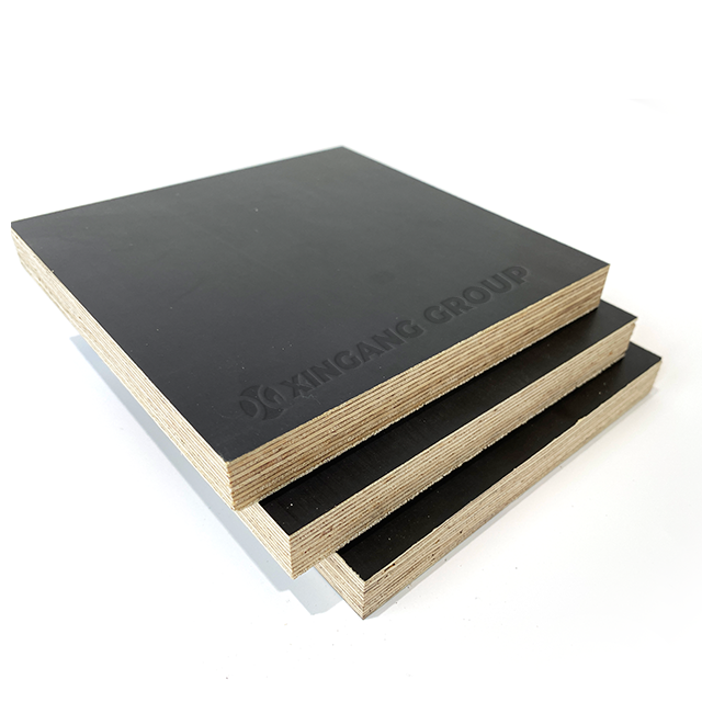 1250*2500*18mm Two Times Hot Press Film Faced Plywood For Construction