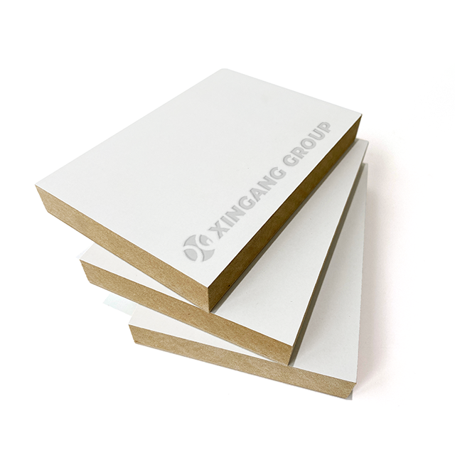 16mm 2 Sides White Melamine Particle Board For Kitchen Cabinets Usage