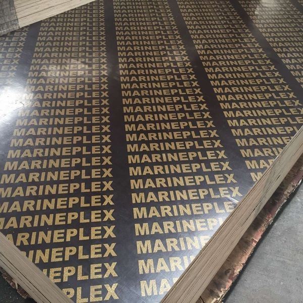 17mm 18mm Black Brown Poplar Core Construction Concrete Formwork Shuttering Plywood