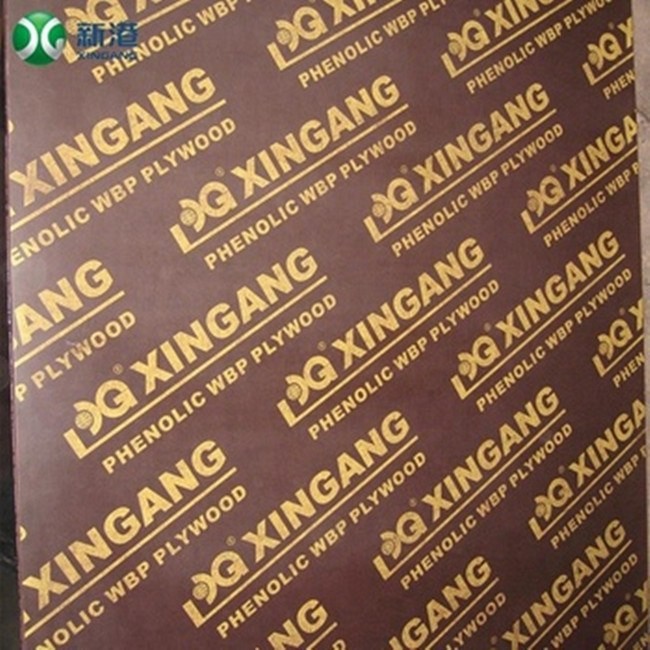 17mm 18mm Black Brown Poplar Core Construction Concrete Formwork Shuttering Plywood