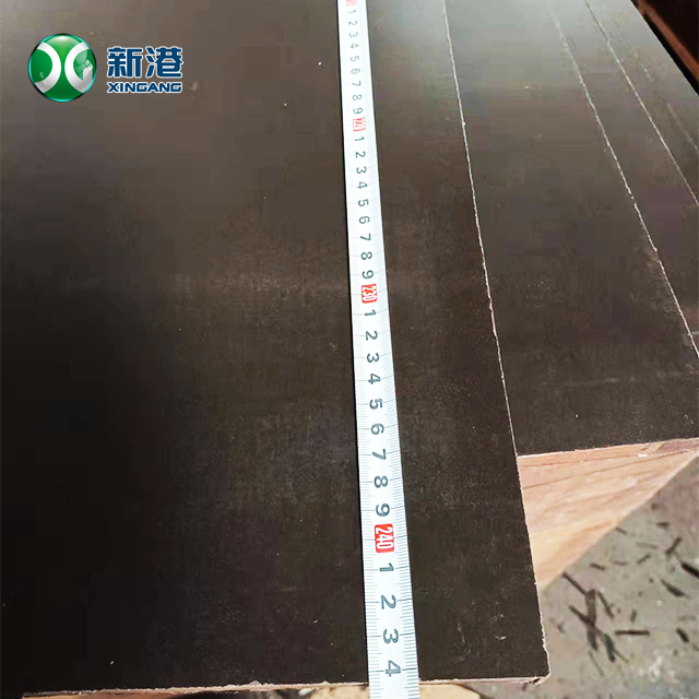 17mm 18mm Black Brown Poplar Core Construction Concrete Formwork Shuttering Plywood
