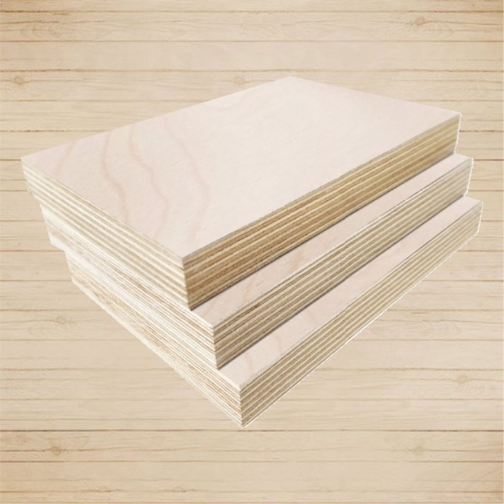 18mm Veneer Faced Commercial Plywood Panel For Decoration