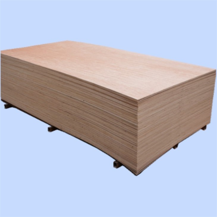 18mm Veneer Faced Commercial Plywood Panel For Decoration