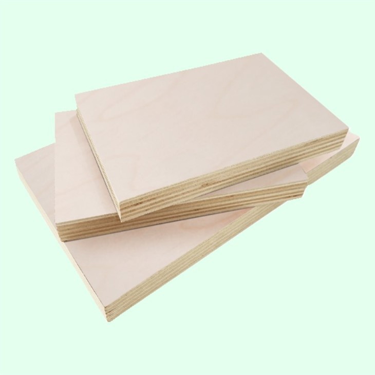 18mm Veneer Faced Commercial Plywood Panel For Decoration