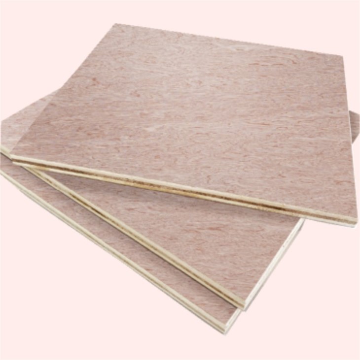 18mm Veneer Faced Commercial Plywood Panel For Decoration