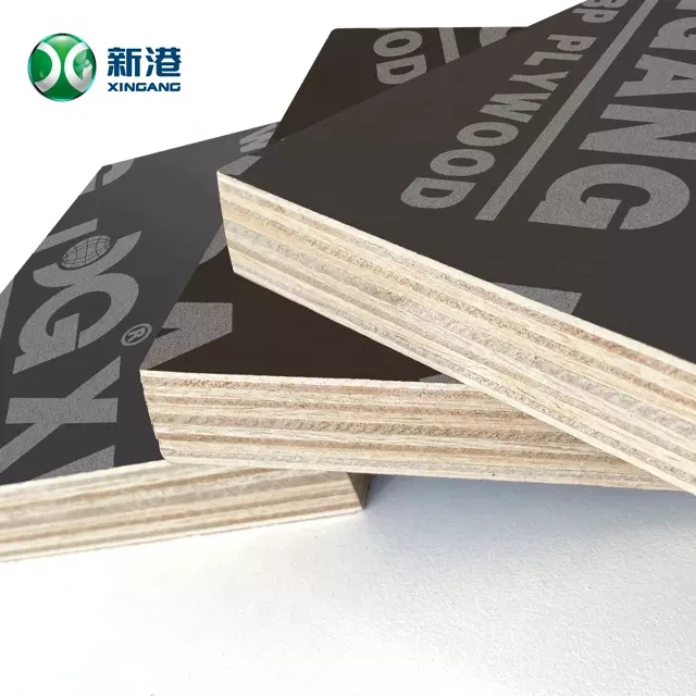 Black Film Faced Plywood Finger Joint Core 18mm