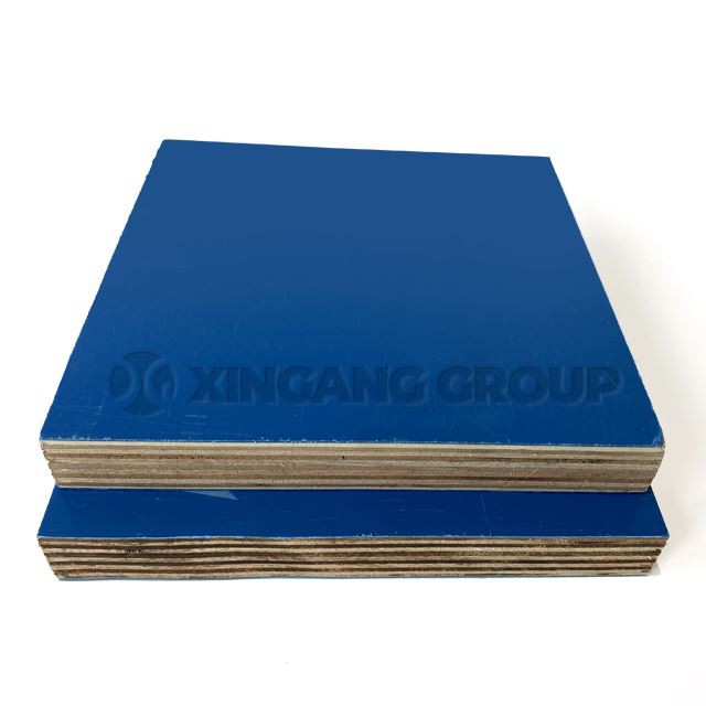Blue Plastic Film Faced Plywood