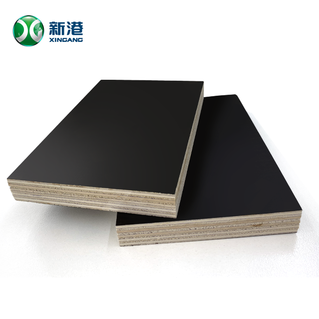 Factory 1200x1800 mm Black Film Faced Plywood Marine Formwork Phenolic Board