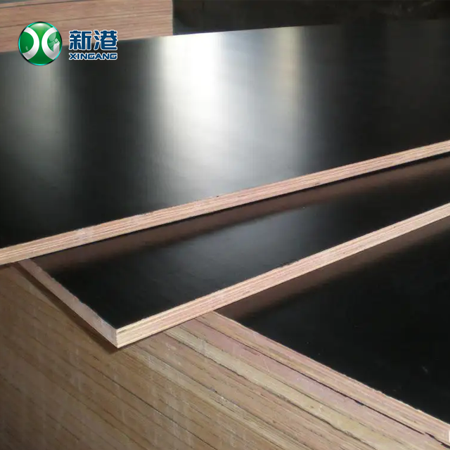 Factory 1200x1800 mm Black Film Faced Plywood Marine Formwork Phenolic Board