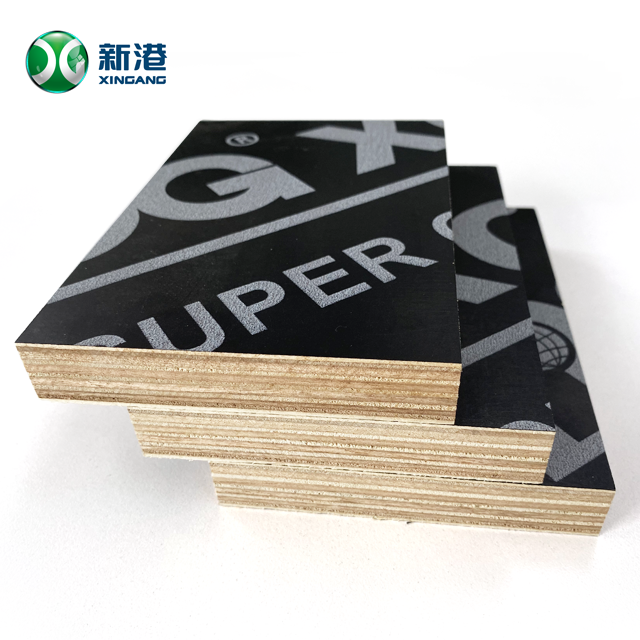 High Quality Two Times Press Wooden Film Faced Plywood Sheets For Concrete Work