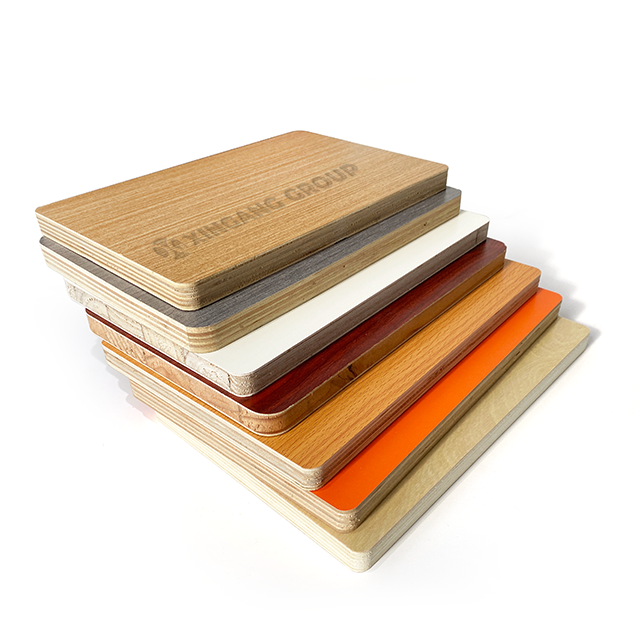 High Strength Various Of Melamine Laminated MDF FiberBoard For Furniture
