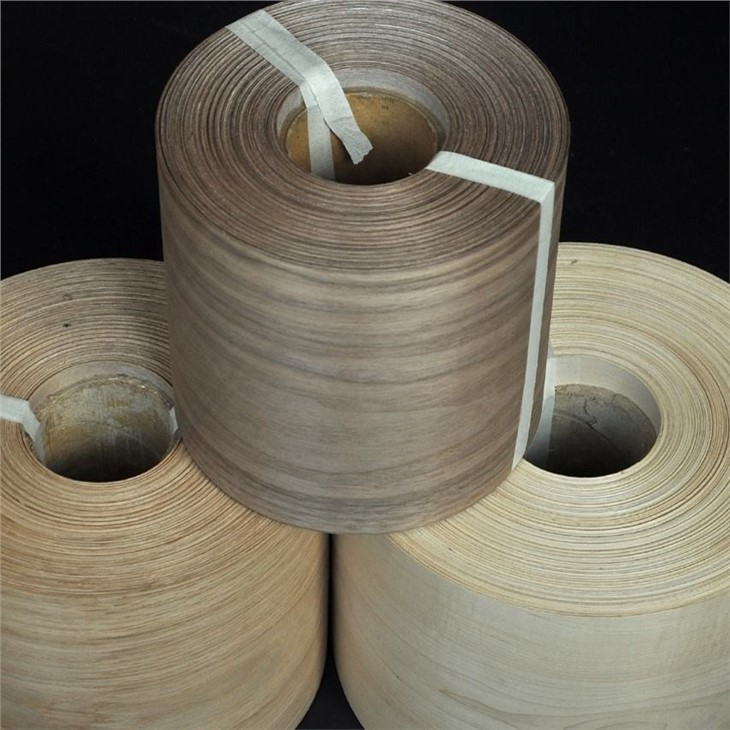 Natural Wood Veneer Crown Cut American Maple Timber Veneer