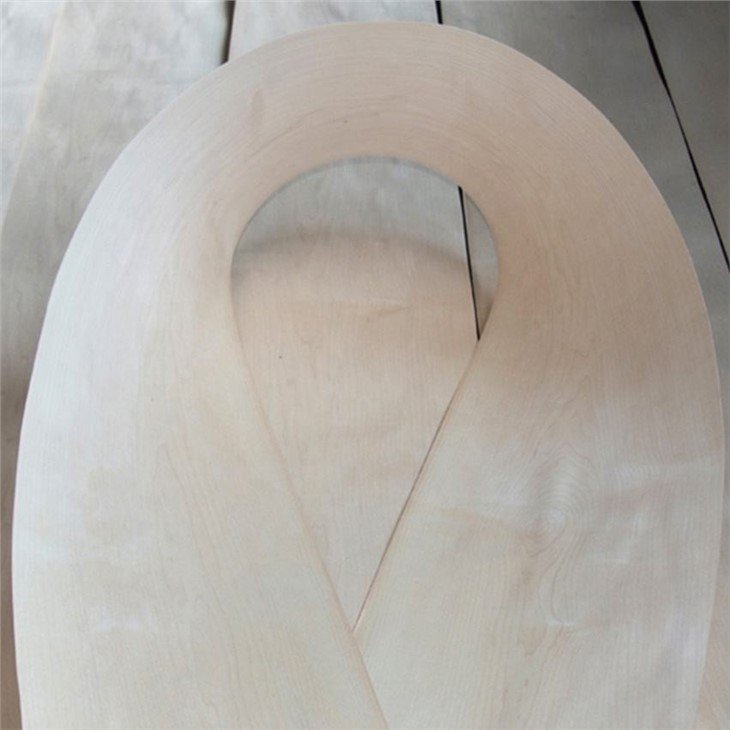 Natural Wood Veneer Crown Cut American Maple Timber Veneer