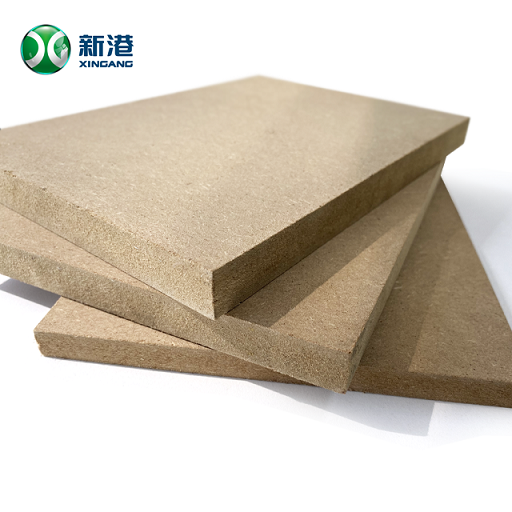 Raw MDF Plain MDF Poplar And Pine Fiberboard Medium Density 1220*2440mm