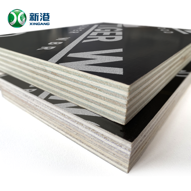 Shandong Direct 15mm Black Melamine Faced Board For Decoration Formwork Plywood Factory Price