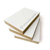 16mm 2 Sides White Melamine Particle Board For Kitchen Cabinets Usage