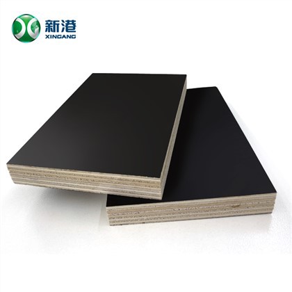 Factory 1200x1800 mm Black Film Faced Plywood Marine Formwork Phenolic Board