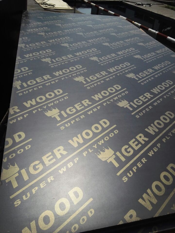 Two Time Hot Press Time Poplar Core Film Faced Plywood Concrete Use Plywood Shuttering Plywood